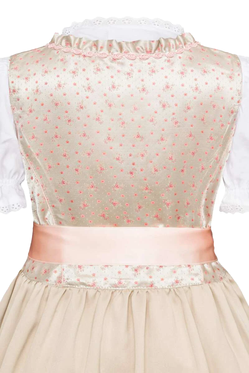 Baby Mädchen Dirndl geblümt mit Bluse