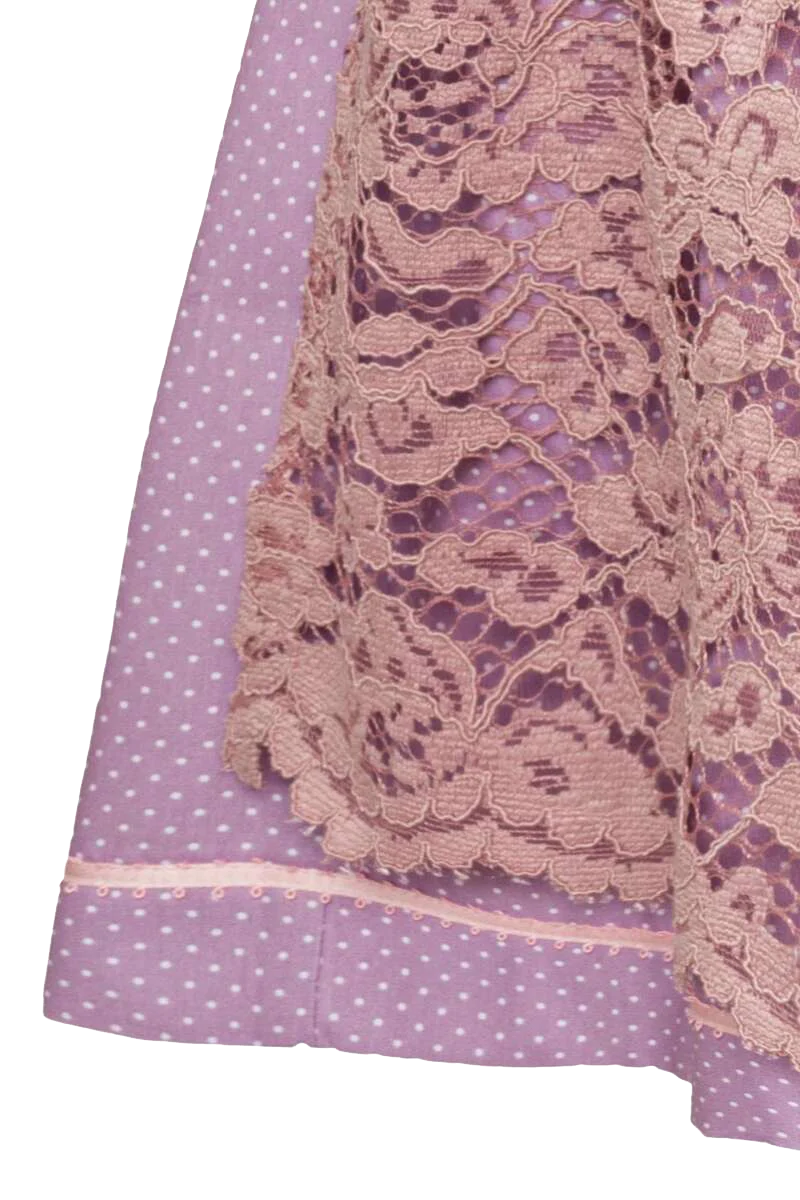 Mädchen Teenie Dirndl mit Miederschnürung
