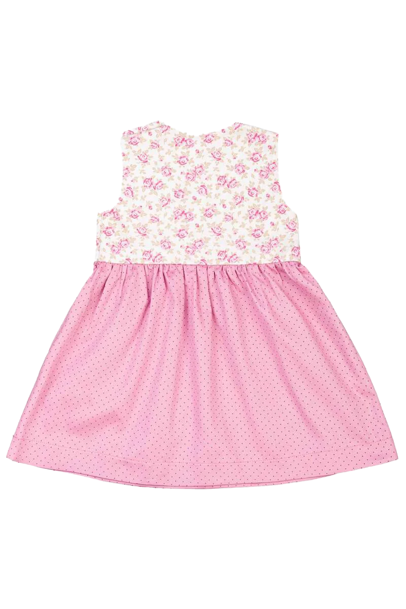 Baby Mädchen Trachtenkleid mit Punkten