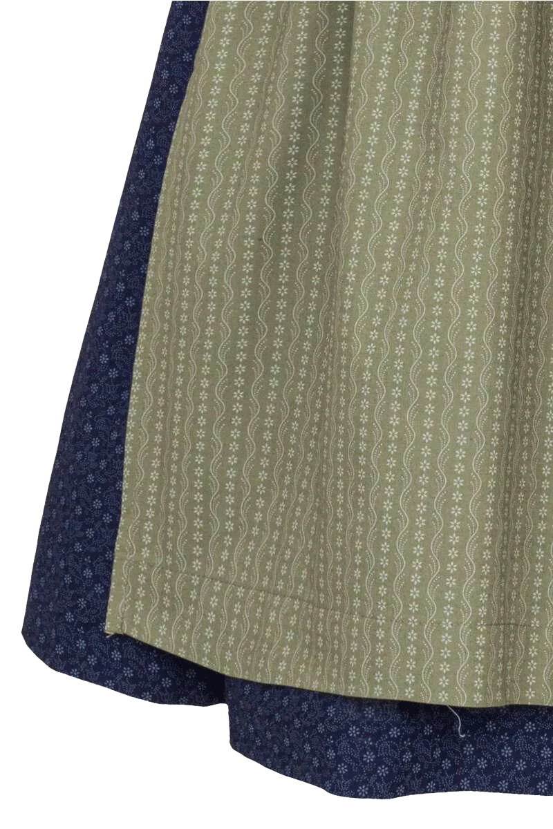 Midi-Waschdirndl hochgeschlossen