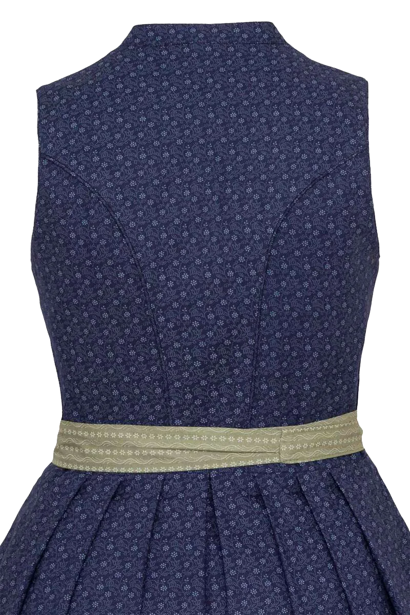 Midi-Waschdirndl hochgeschlossen