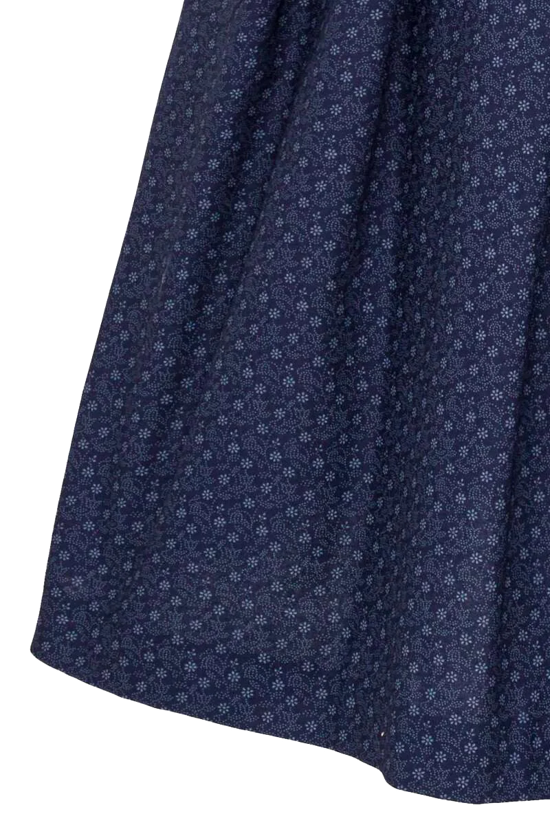 Midi-Waschdirndl hochgeschlossen
