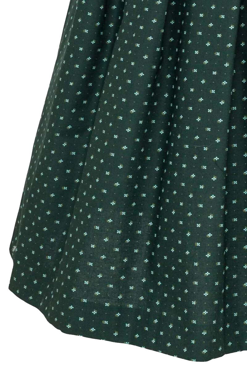 Midi-Waschdirndl hochgeschlossen