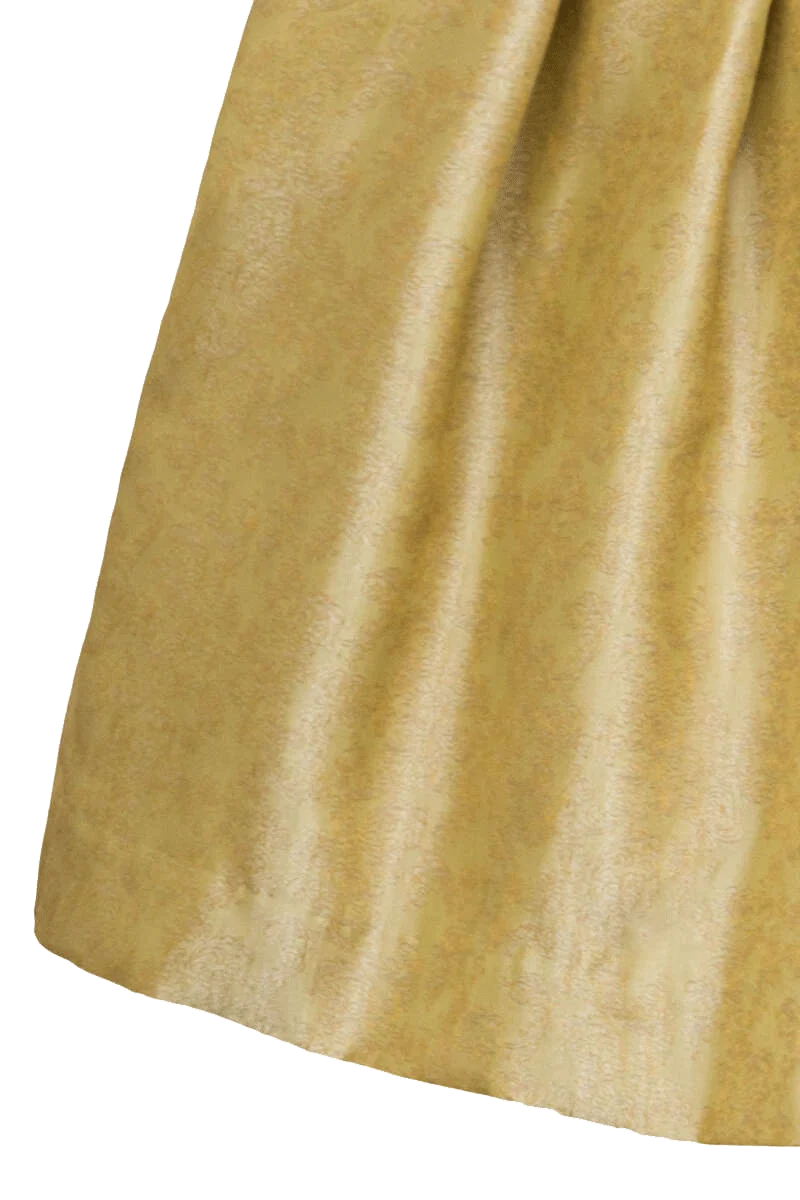 Mini-Dirndl mit Perlenstickerei und Strass