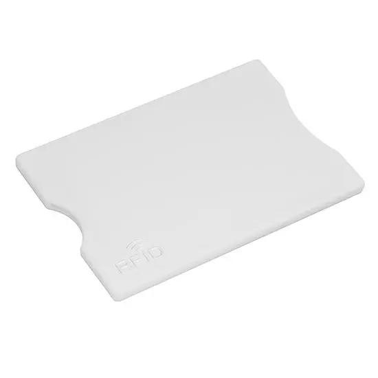 RFID-Schutz Kreditkartenhülle - Weiß, Sicher, Elegant