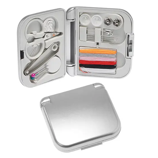 Alpha Nähset in Silber - Essential Kit für schnelle Textilreparaturen