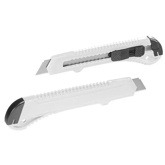 Vielseitiger Cutter Alpha – hochwertig, weiß, scharf und ergonomisch