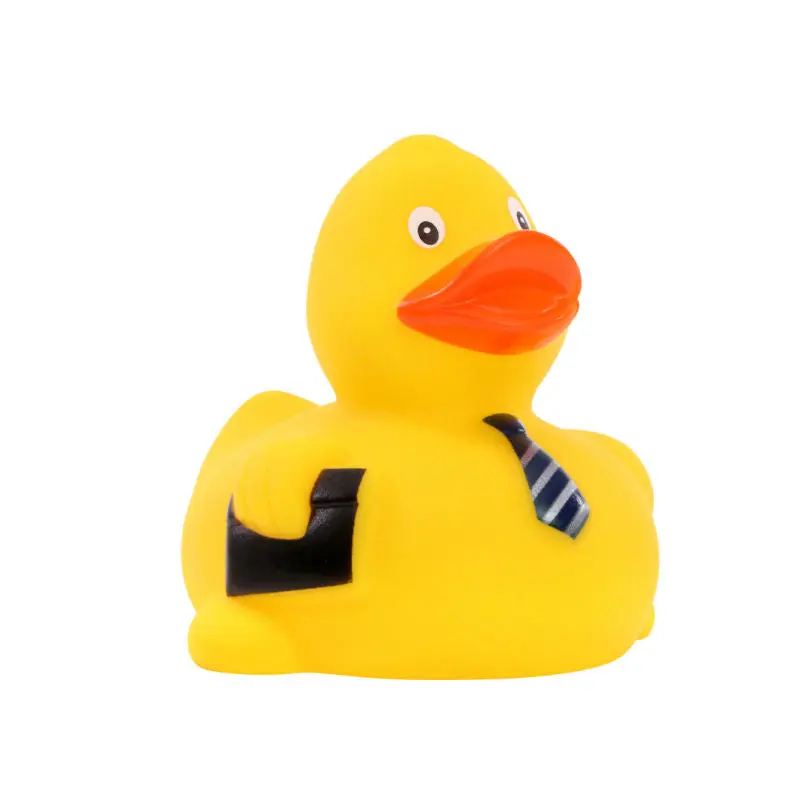 Schnabels Quietsche-Ente 'Business' – Buntes, professionelles Outfit Wasserspielzeug