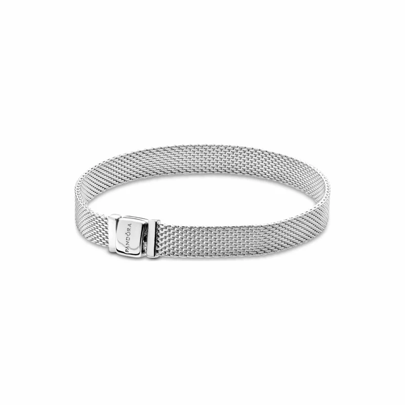 Pandora Armband Damen Reflexions Mesh Armband Silber 597712-17