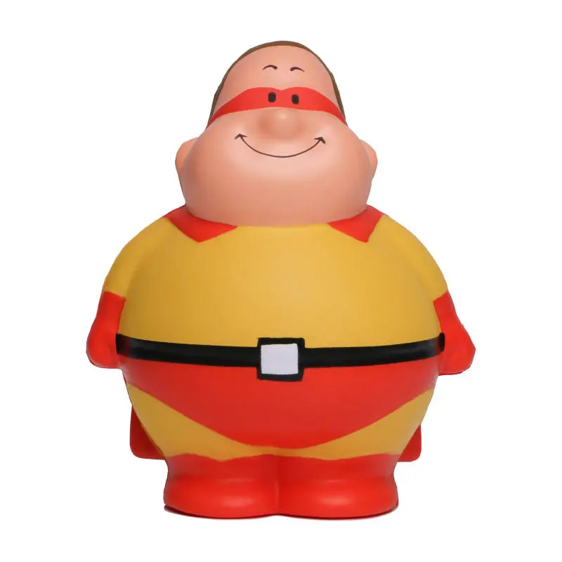 Bunter SQUEEZIES Super Bert - Vielfarbiges Superhelden-Antistress-Spielzeug