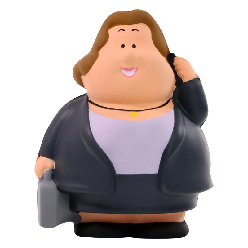 Bunter SQUEEZIES Busy Berta Stressball - Spaßiges Schreibtischspielzeug & Entspannungshilfe
