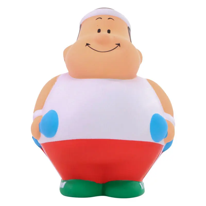 Bunter SQUEEZIES Body Bert Stressball - Vielseitiger Entspannungsspielzeug & Schreibtischdeko