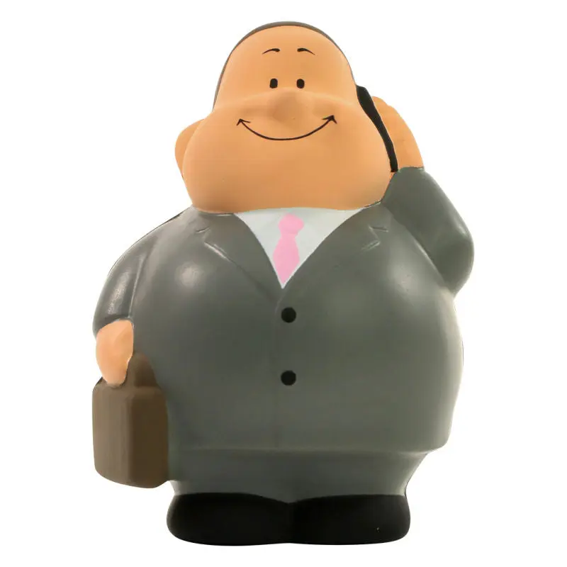 Bunter SQUEEZIES Busy Bert Stressball - Spaßiges Schreibtischspielzeug & Entspannungshilfe