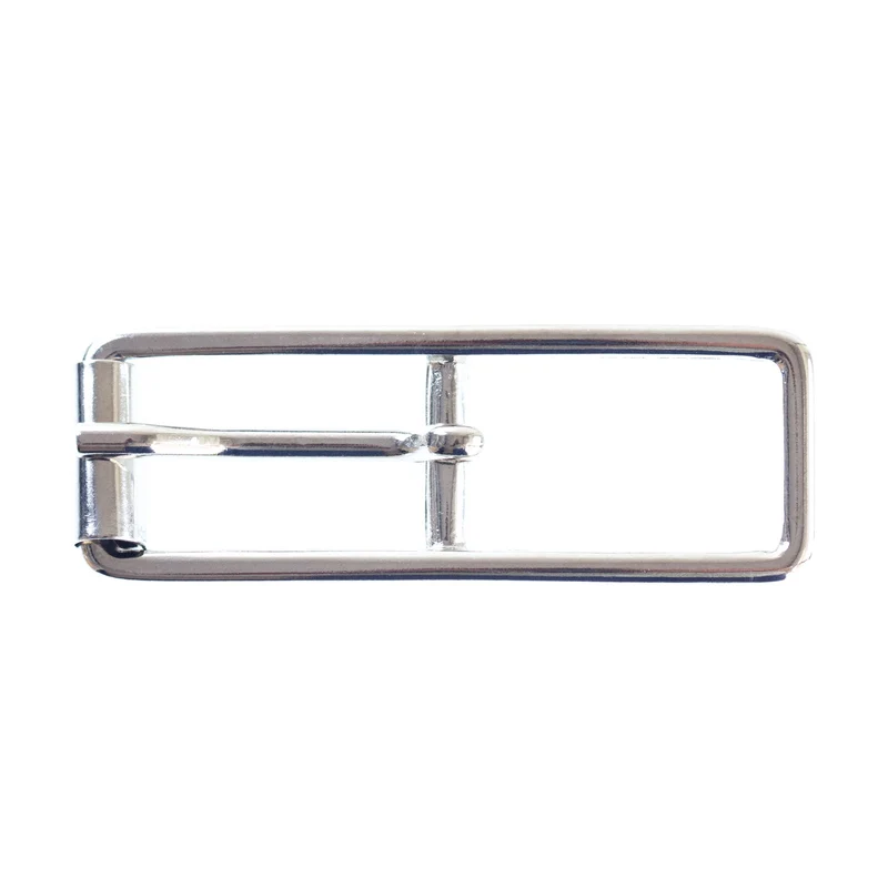 Gürtelschnalle schmale Form Silberfarben 10 mm/15 mm – Metallschnalle SM-97