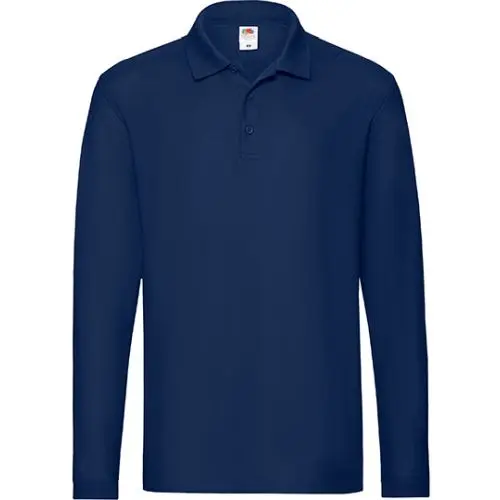 Premium Langarm-Poloshirt - Eleganz und Komfort