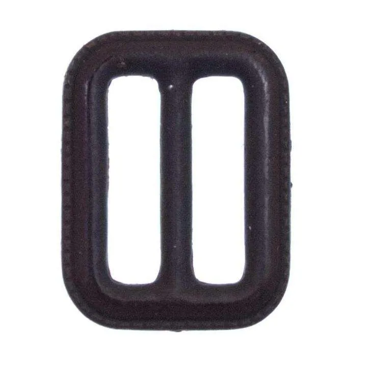 Gürtelschnalle Leder-Optik Braun 36x27 mm – Kunststoffschnalle S-51
