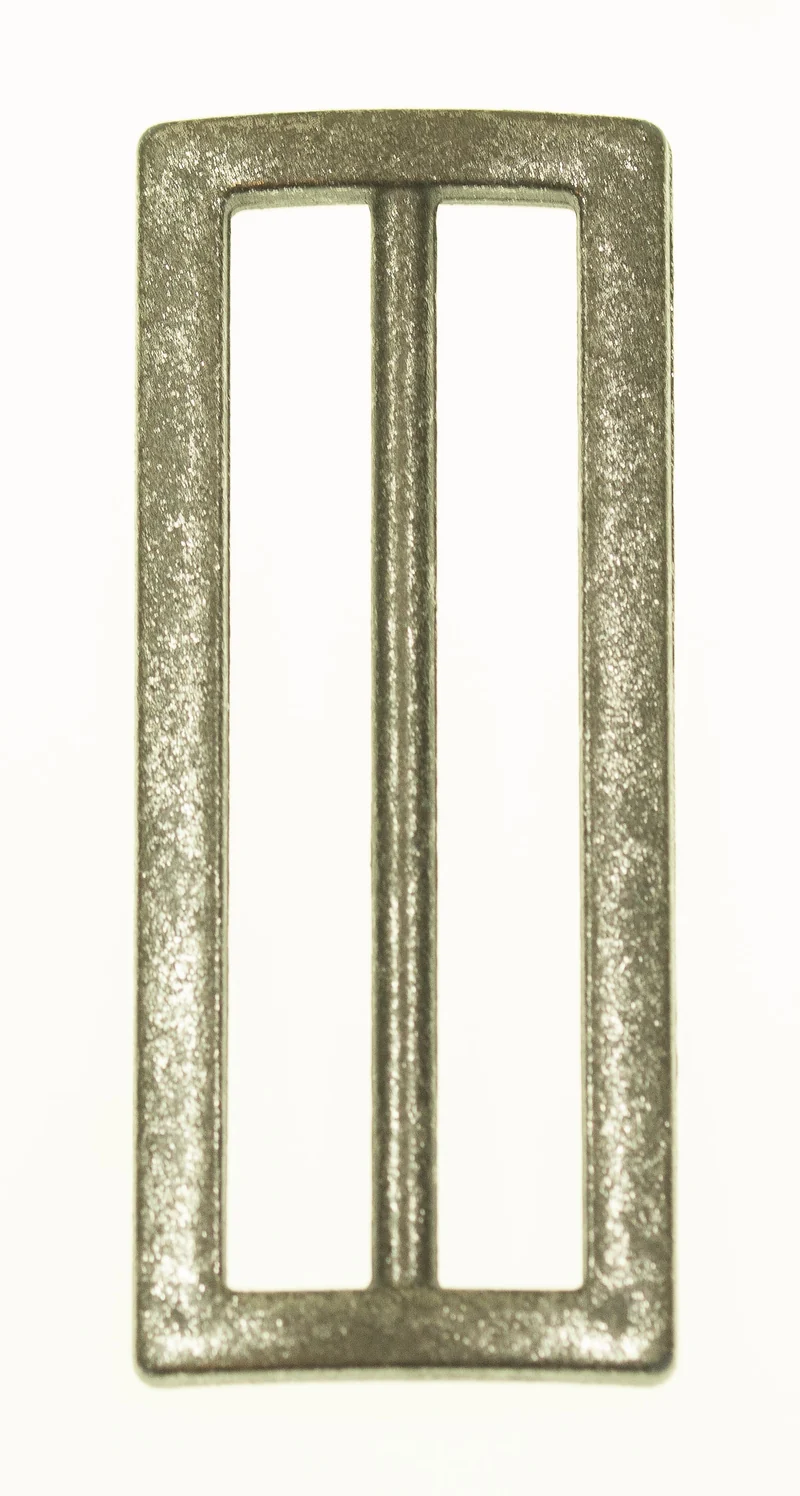 Gürtelschnalle Lurex Goldfarben 46 x 23 mm – Kunststoffschnalle S-46