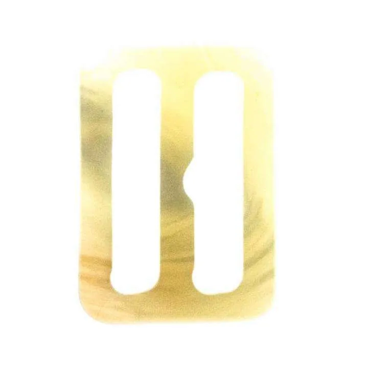Gürtelschnalle Beige 33 x 23 mm – Kunststoffschnalle S-18