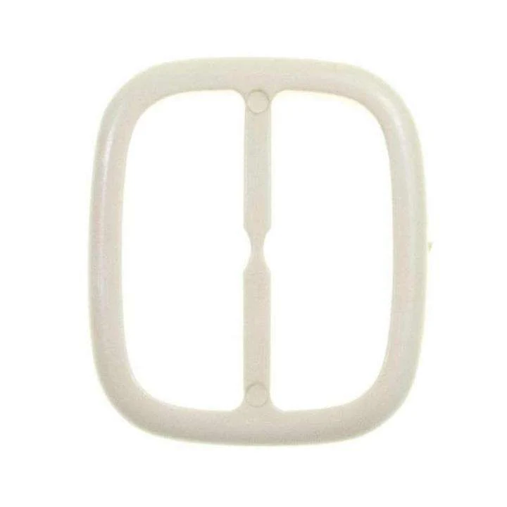 Gürtelschnalle Schiebeschnalle Creme 24 mm – Kunststoffschnalle S-17