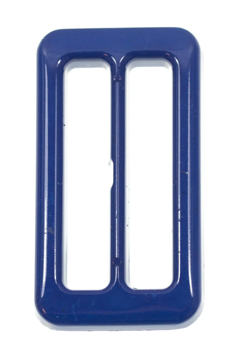 Gürtelschnalle Rechteckig Blau 80 x 45 mm – Kunststoffschnalle S-45