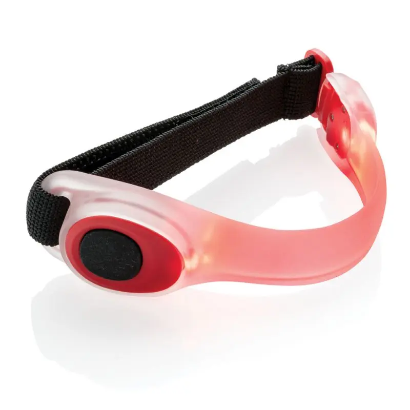 Sicherheitsband mit LED: Rot, Sichtbar, Flexibel für Sicherheit und Outdoor-Aktivitäten