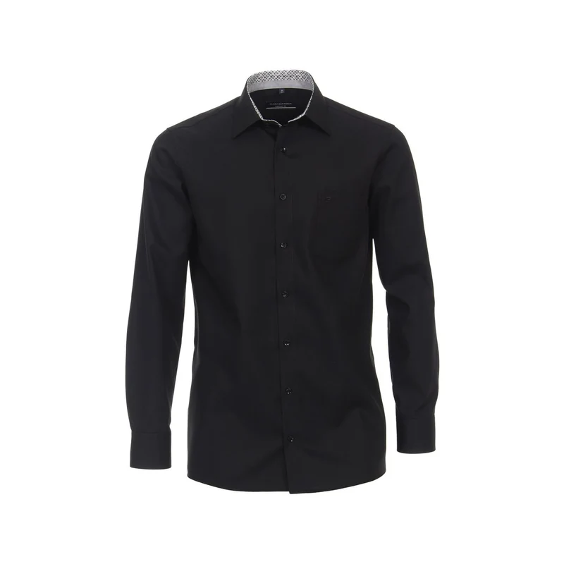 Casa Moda Langarm FreizeitHemd schwarz