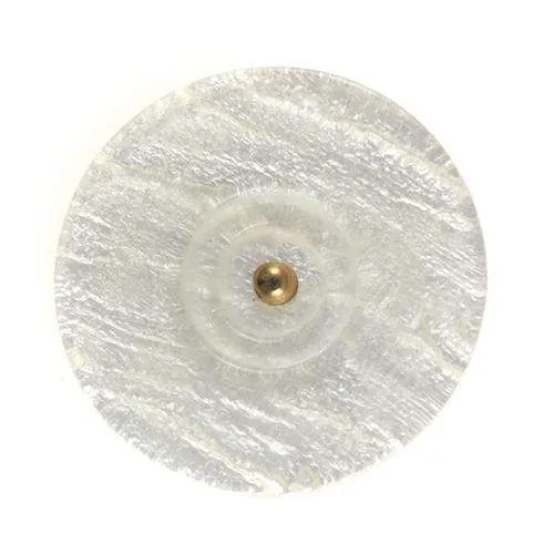 Ösenknopf Schimmer Creme/Natur – Kunststoffknopf KN-3