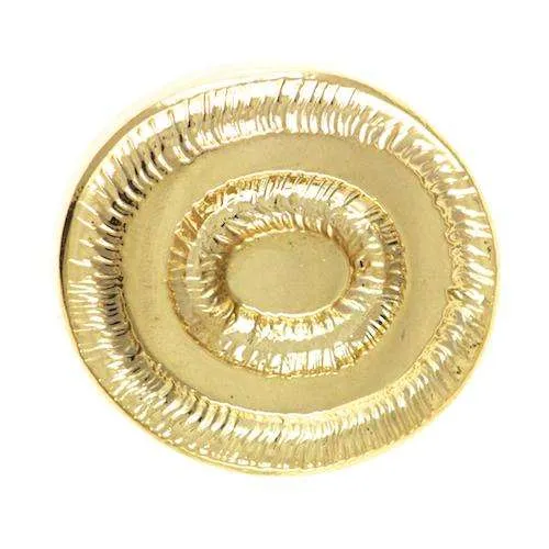 Ösenknopf Musterung Gold – Knopf KGO-10