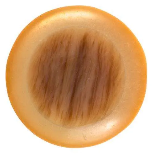 Ösenknopf Melierung Beige-Braun – Kunststoffknopf KM-110