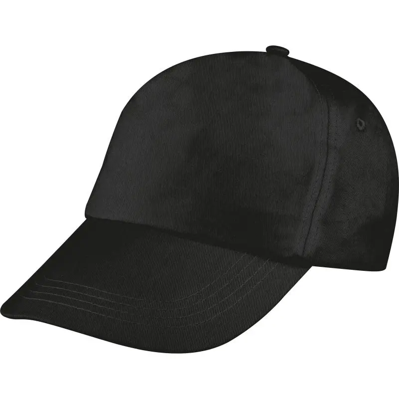 Santa Fe 5-Panel Baseballcap in Schwarz Eleganter Schutz für sportliche Aktivitäten
