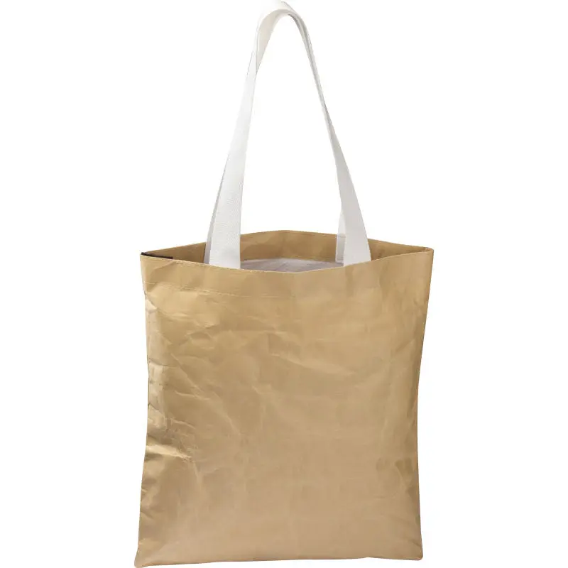 Grand Rapids Elegante Beige Papiertasche, Vielseitig & Chic