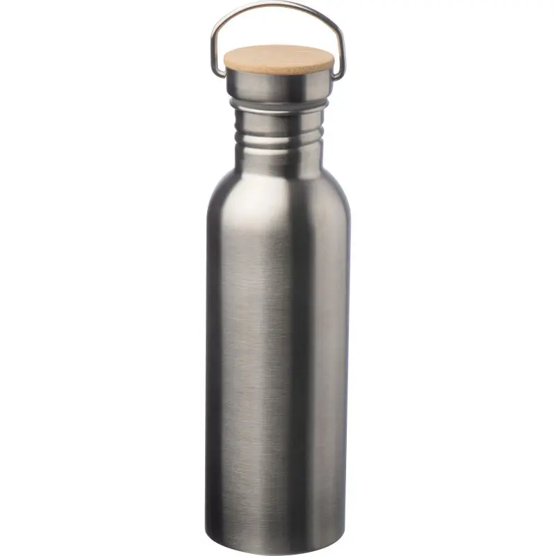 Bingöl Moderne Trinkflasche, 750ml - Raffiniertes Silbergrau