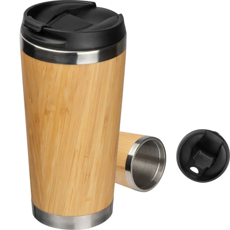 Bamboogarden Isolierbecher in Beige: Öko-Freundlich & Stilvoll