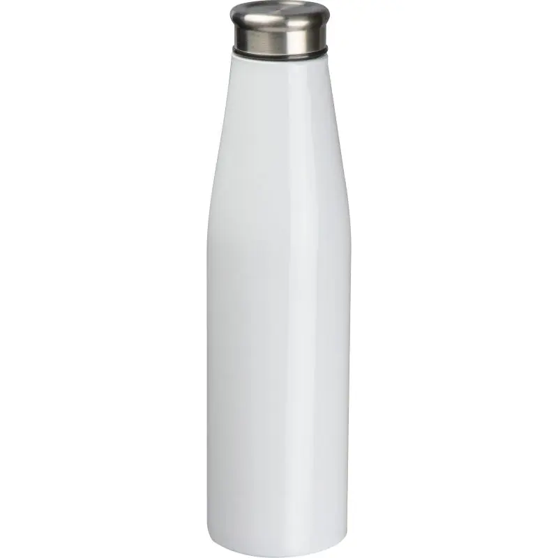 San Marino Metall-Trinkflasche, 500ml, Schneeweiß
