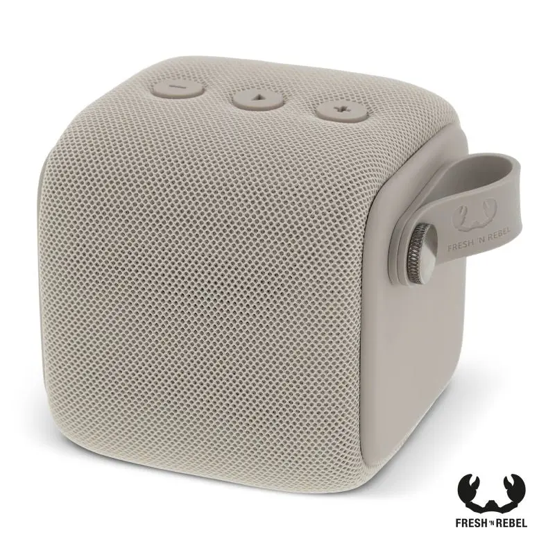 Fresh 'n Rebel Rockbox Bold S Wasserdichter TWS Lautsprecher - Beige