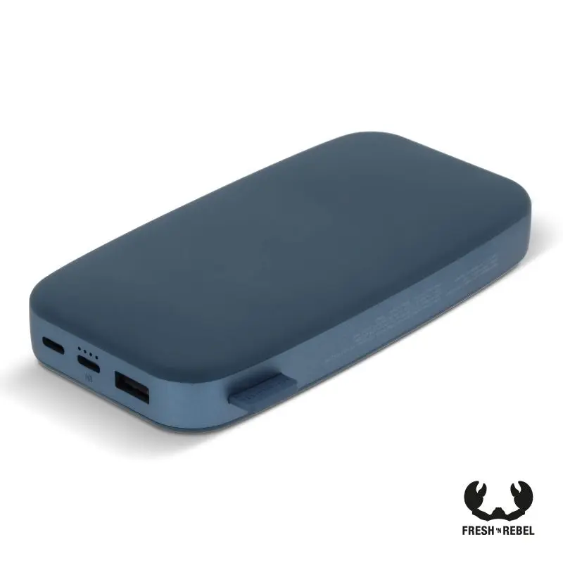 Powerbank 18.000mAh USB-C, Ultra-Schnellladung 20W - Tauchblau, Tragbarer Akku