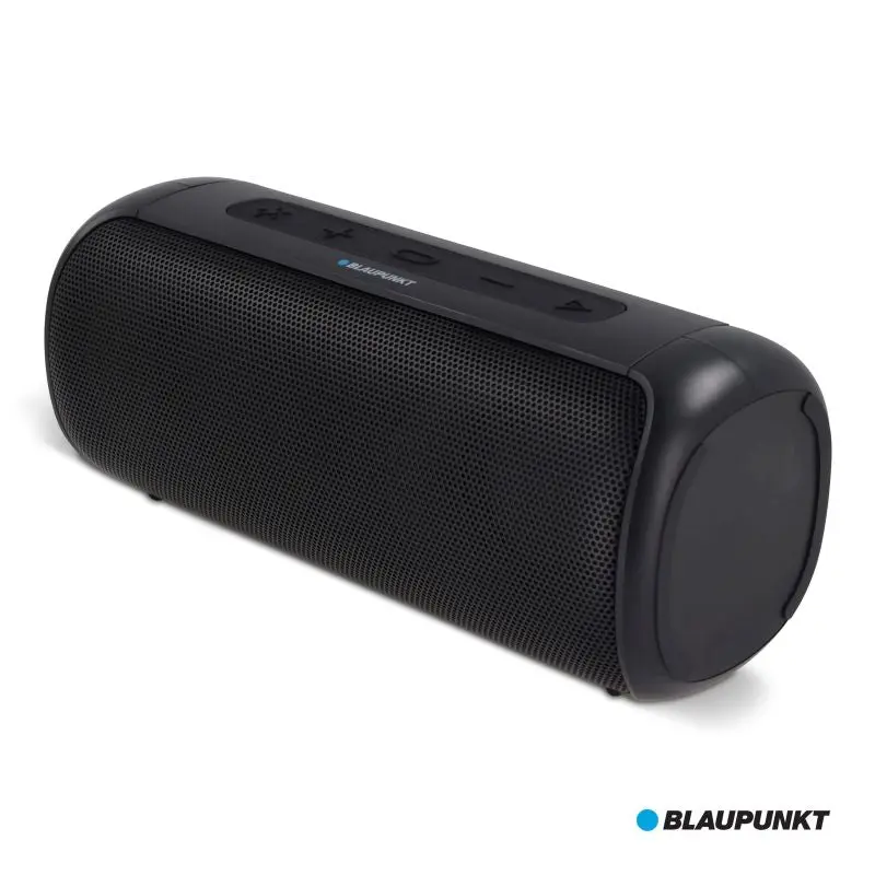 Blaupunkt Tragbarer LED 20W Lautsprecher - Schwarz