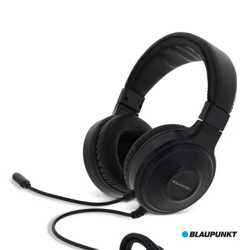 Blaupunkt Gaming-Headset - Schwarz, Hochwertiger Sound, Komfortabel