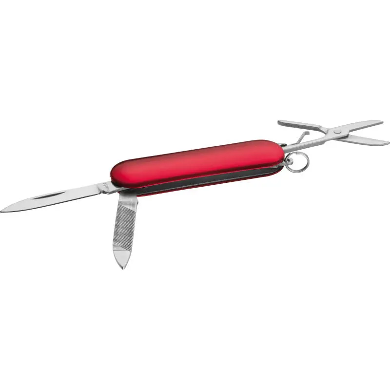 Kompaktes Taschenmesser in Rot - Mini Messer Guadalajara für Unterwegs