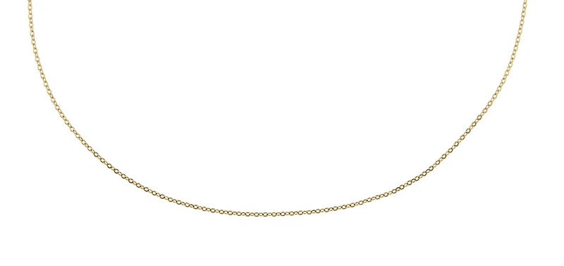 Ernstes Design Damen Halskette 45cm Gold AK43-45