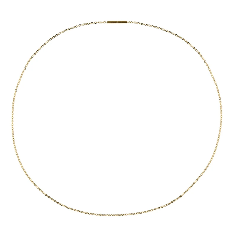 Ernstes Design Damen Halskette 45cm Gold AK43-45