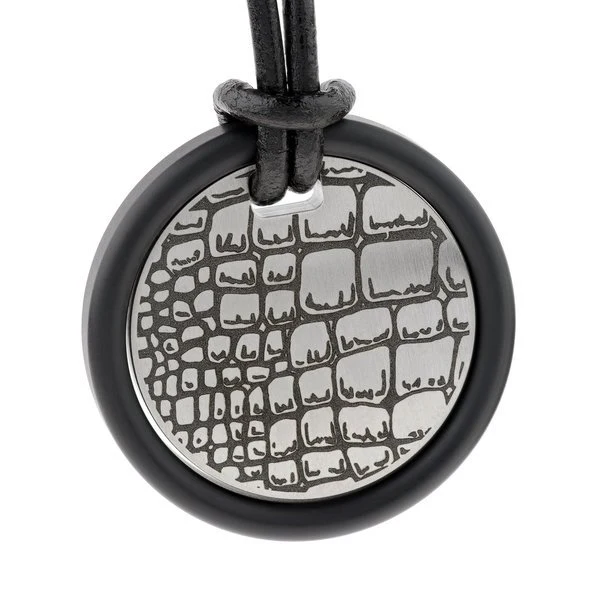 Ernstes Design Damen Collier Lederkette K678-S-54