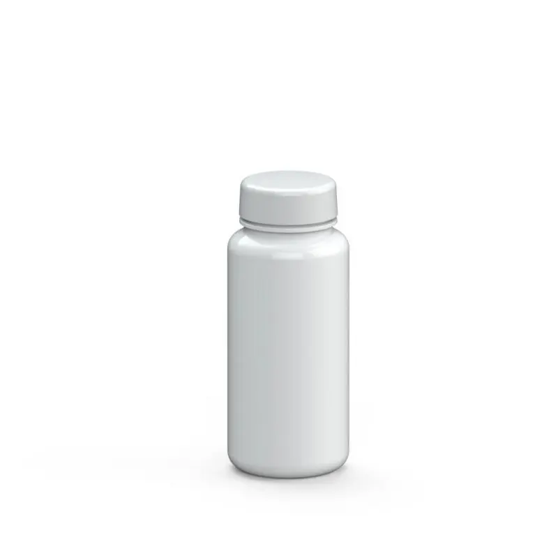 Refresh Einfarbige Trinkflasche, 400ml, Reinweiß