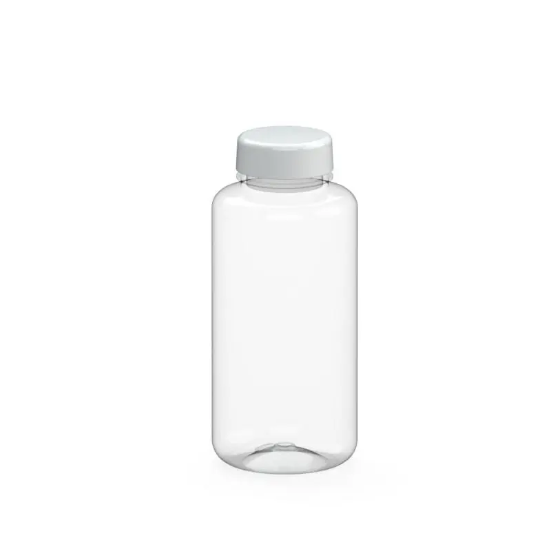 Refresh Trinkflasche, 700ml, Klar mit Weißem Akzent