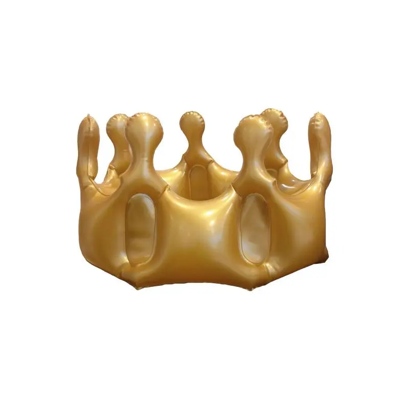 King Aufblasbare Krone in Gold – Majestätisch & Spaßig für Partys
