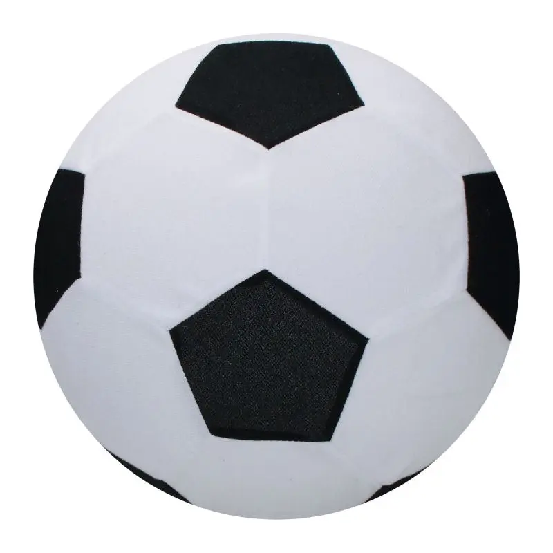 Medium Soft-Touch Spielball in Weiß-Schwarz - Vielseitig einsetzbar für Sport und Spiel