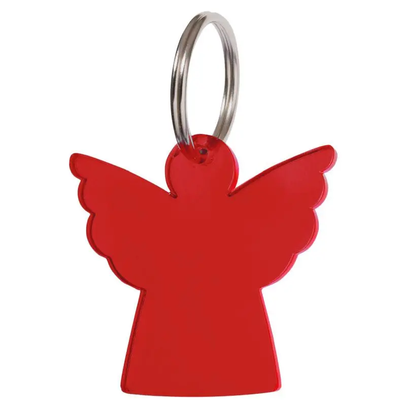 Engel Schlüsselanhänger in Standard-Rot, Himmlisch & Schützend