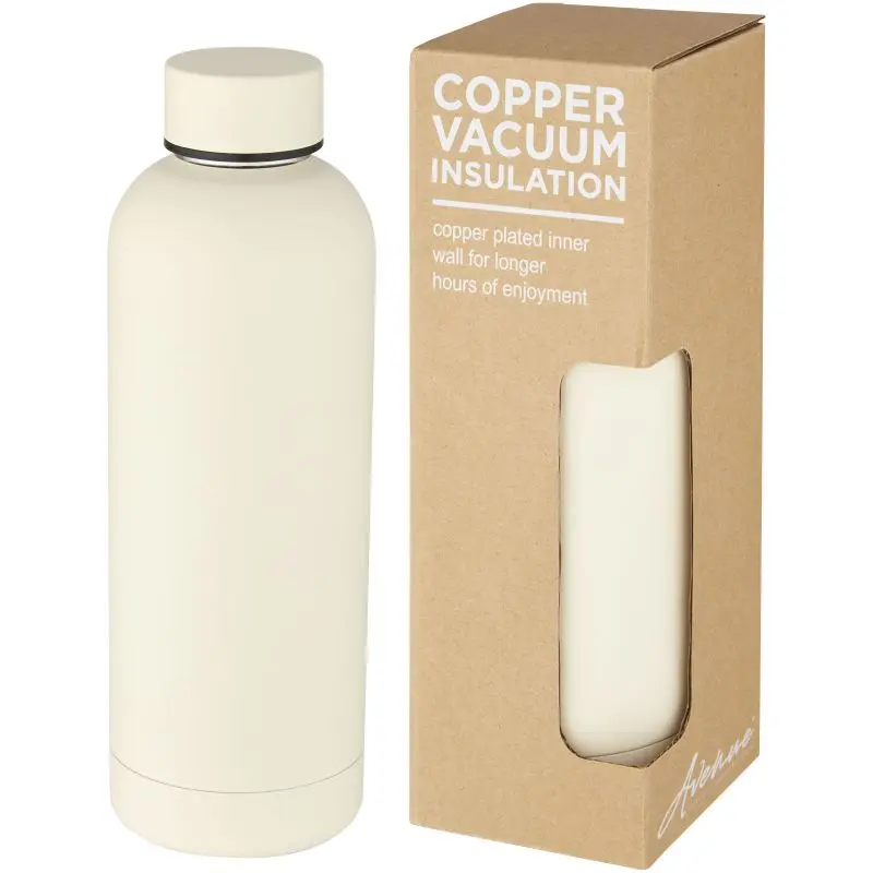 Spring 500 ml Kupfer-Vakuum Isolierflasche - Ivory Cream