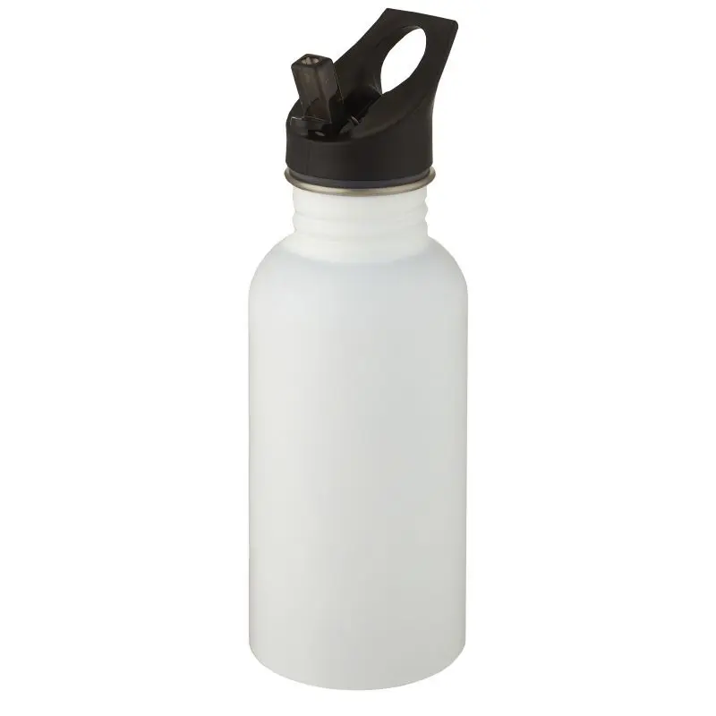 Lexi Sportflasche 500ml in Reinweiß - Eleganz trifft auf Funktionalität