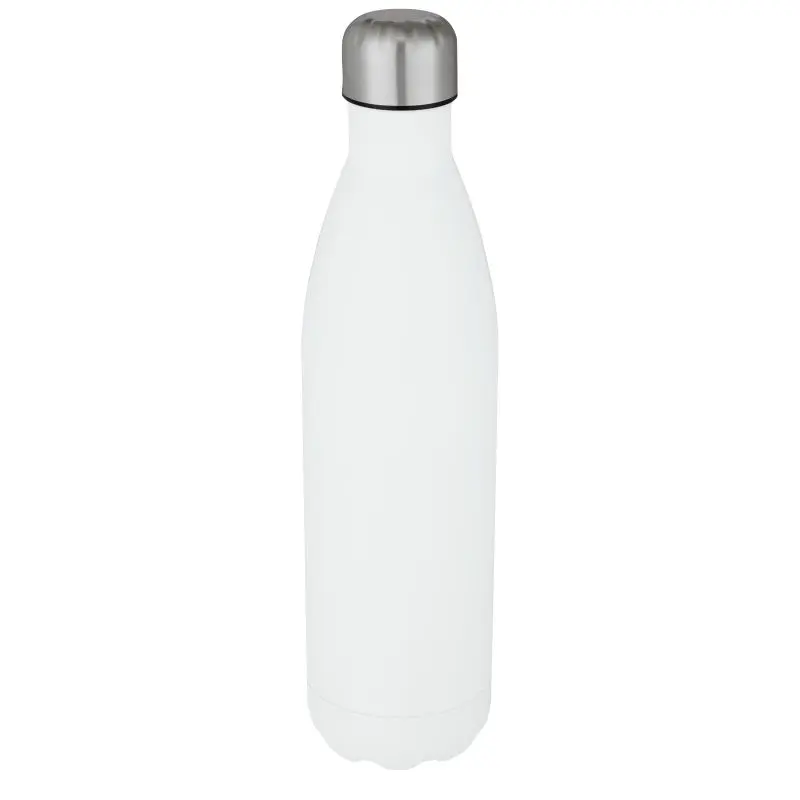 Cove 750 ml vakuumisolierte Edelstahlflasche – Weiße Thermoflasche für unterwegs